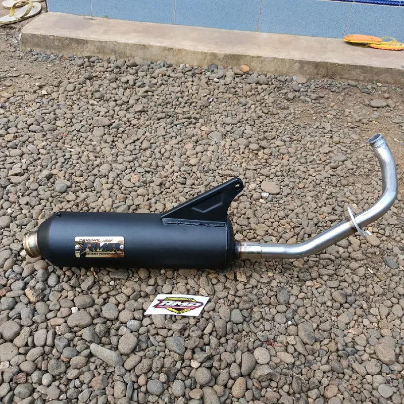 Knalpot Original RMP Type Luster sarbor 3×4  bor up/ kirian Beat Fi, Vario, Mio, Pcx, Nmax, Aerox Fullsystem  Kendaraan Racing  Motorcycle 4