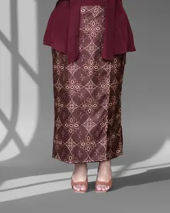 Bigissimo - Abinaya Rok Batik Instant Karet Panjang Nyaman Bigsize Jumbo