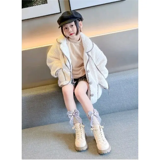 SEPATU BOOTS ANAK MODEL TALI RESLETING SIZE 26-36 JN 6929 KIDS 4