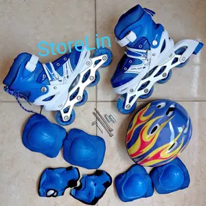 Sepatu Roda Anak Anak Skate Inline Sepatu Roda Bajaj Full Set
