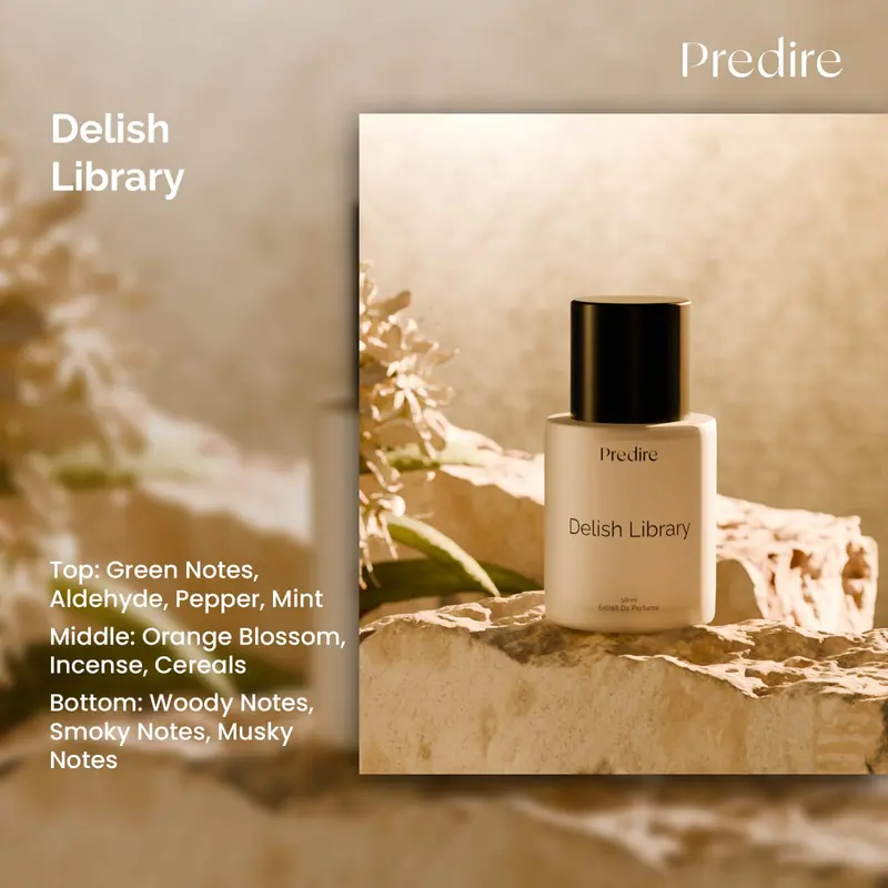 Predire- Delish Library | Extrait de Parfum | 10 ml | 50 ml | Parfum Unisex 4