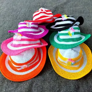 Bucket Rajut Anak 2-6 tahun // Topi Pantai Anak