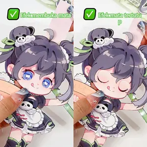 [Hadiah Ramadhan]mainan boneka kertas  3D Dapat Digerakkan Buku  Buatan Tangan DIY Anak Tenang Kotak Toys Paper