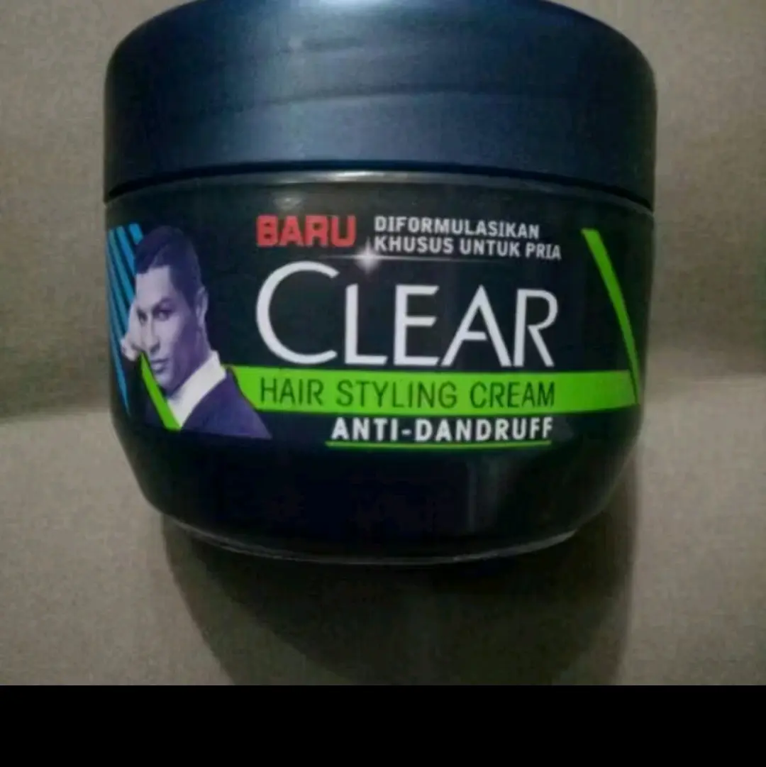 Krim Styling Rambut Clear 100gr - Mousse & Pomade