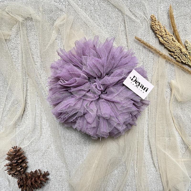 DEYART Bundling Cepol Hijab Scrunchie Tile Premium Size Medium & Size Jumbo Anti Pusing 5