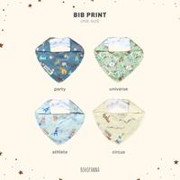 Gambar BOHOPANNA - BIB PRINT - CELEMEK BAYI - SLABER BAYI - UNIVERSE dari Bohopanna Kota Semarang 1 Tokopedia