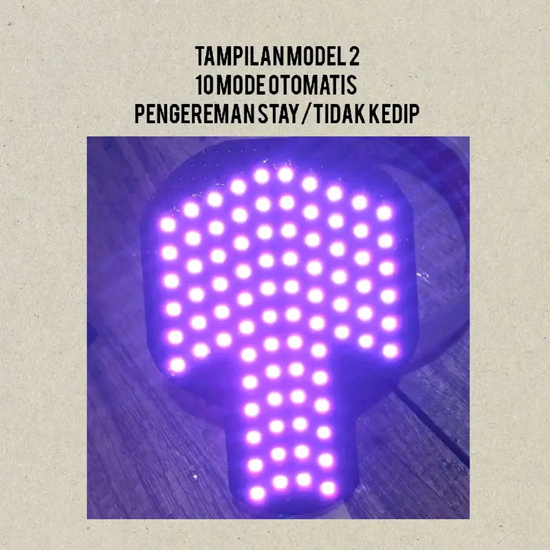 STOPLAMP RUNNING SCOOPY FI - SCOOPY ESP 10 MODE KEDIP OTOMATIS Bisa Request Running Love dan Bisa Request Warna 4
