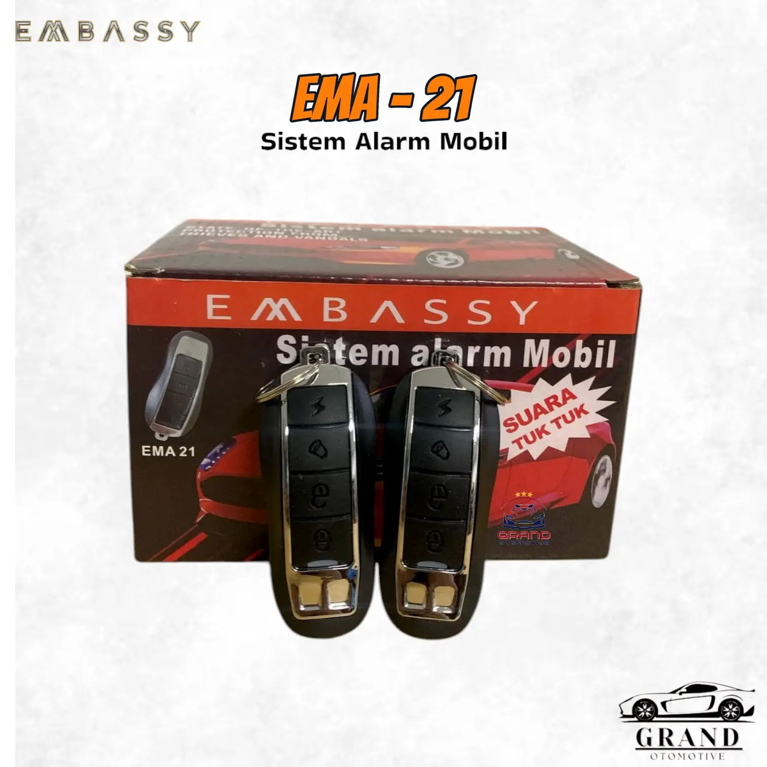 Alarm Mobil Universal EMA 21 Kunci Alarm Mobil