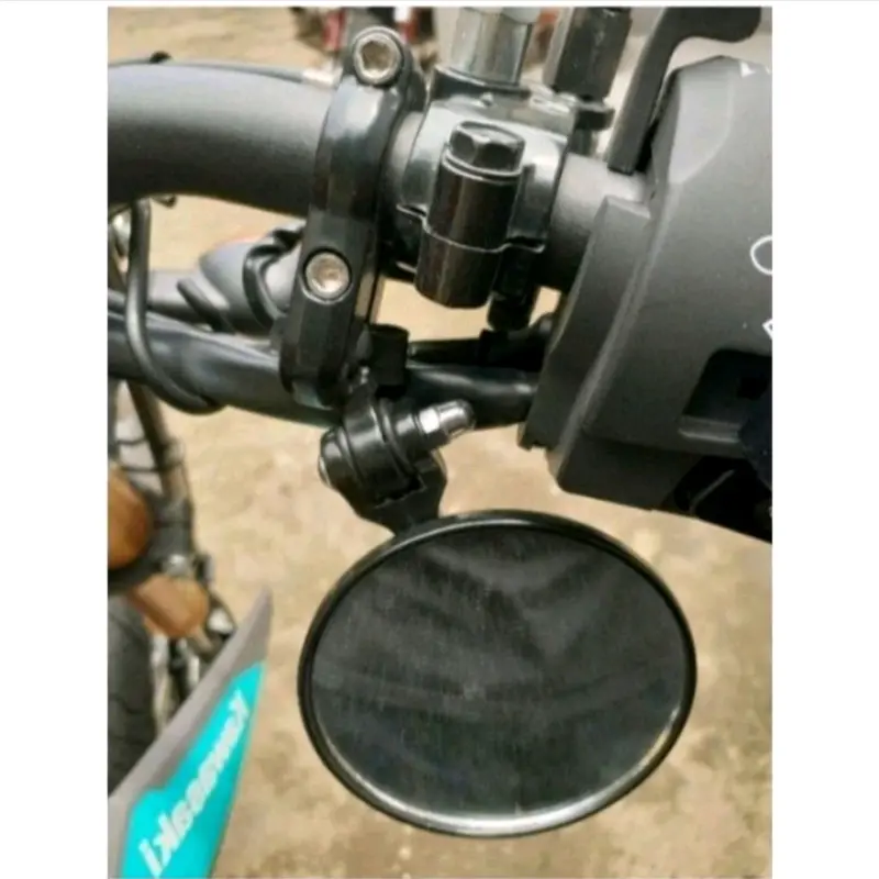 Spion jepit stang bulat KLX-CRF 150-WR 155 supermoto Kaca bening  Original VND 5