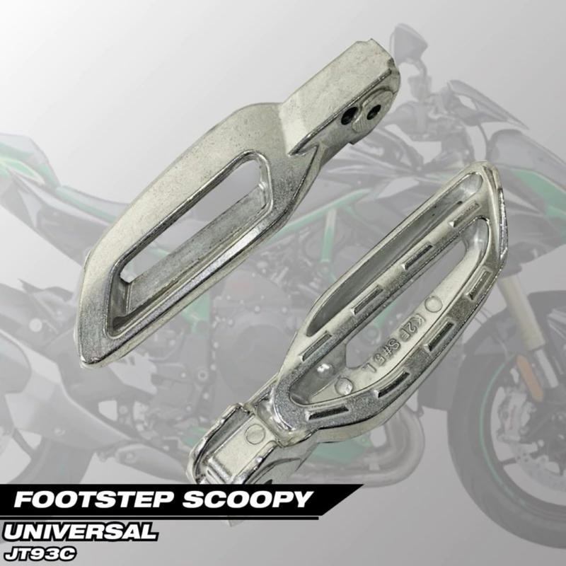 ￼Footstep Pijakan Injekan Scoopy New K2F Satu Set Sepasang Kanan Kiri PNP Vario Beat Universal Motor 1