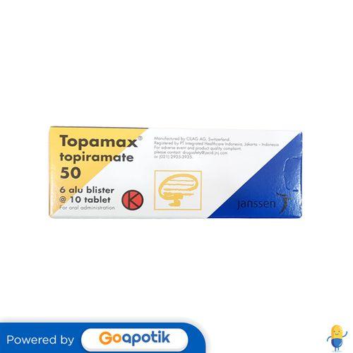 TOPAMAX 50 MG BOX 60 TABLET