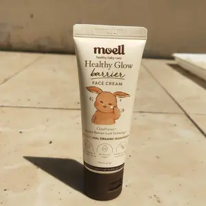Moell Face Cream Bayi - Pelembap Wajah Anak Melindungi dan Memperkuat Skin Barrier Kulit Si Kecil - Aman untuk Kulit Sensitif dan Newborn - Skincare Anak Formulasi Dokter dengan Microbiome Teknologi - Skincare Bayi