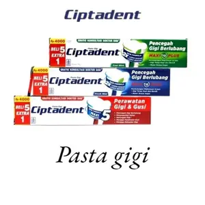 Paket Hemat 3pcs Ciptandent Pasta Gigi 75gr Mulut Penyegar