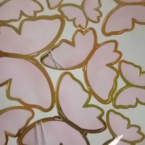 STIKER KUPU KUPU / DEKORASI BUKET / Topper kue / CAKE TOPPER BUTTERFLY / HIASAN KUE ULANG TA