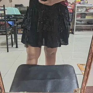 Rok Dance Jumbo Wanita Tumpuk Polos Bawahan Nyaman