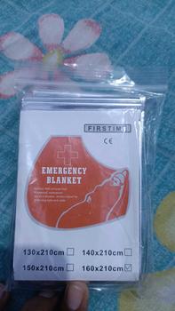 Product Review of Emergency blanket selimut darurat hipotermia ukuran 160cm x 210 JUMBO from S**l 0