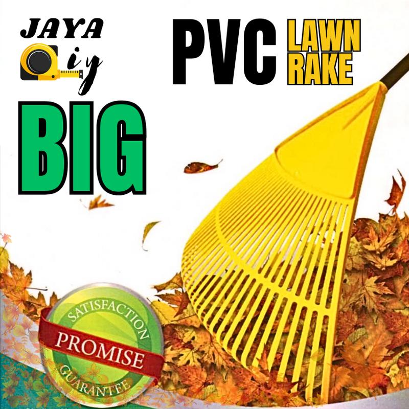 LOCAL [EXTRA BIG] heavy duty LARGE PVC GARDEN LEAF lawn RAKE - TikTok ...