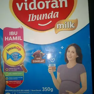 Vidoran Ibunda Coklat Dan Vanila Kacang Hijau 350gr Susu Ibu Hamil