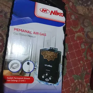 NIko Water Heater Gas Pemanas Air Gas NK 6 LDN Water Heater LED Display