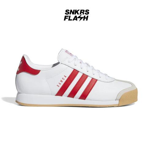 ADIDAS SAMOA WHITE RED - JH9079
