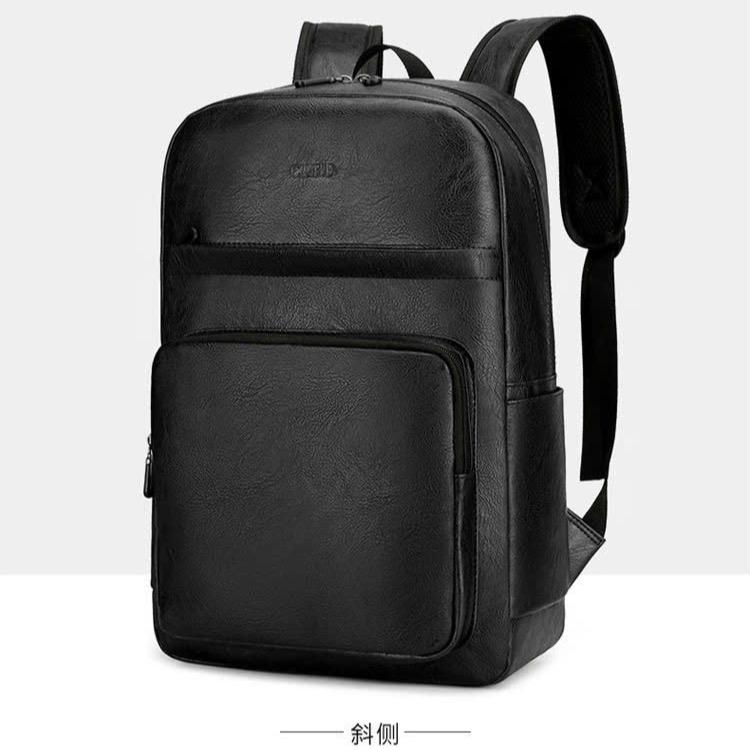 Balo da cao cấp nam nữ unisex, Túi Bụi thời trang đi học đi làm, chất liệu da Pu, ngăn để laptop máy tính 15,6 inch 5