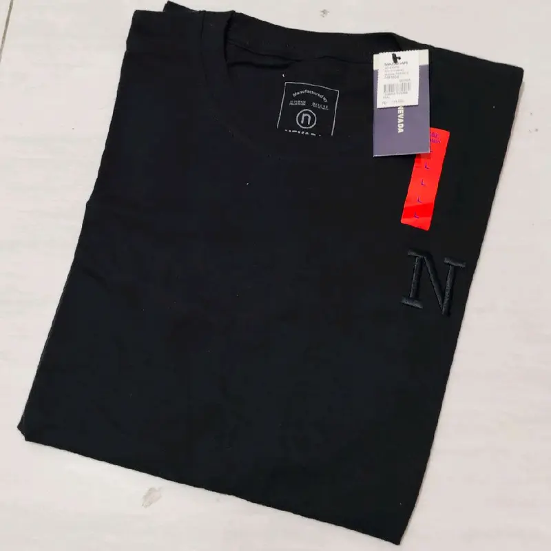 Kaos Lengan Pendek N Unisex N V D dari Katun Combed24s Pria Wanita 3
