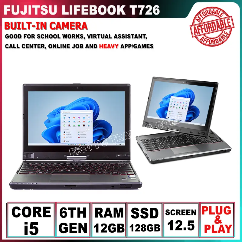 Pre-owned] Fujitsu Lifebook S937 FHD 13.3 inches core i5 7th gen