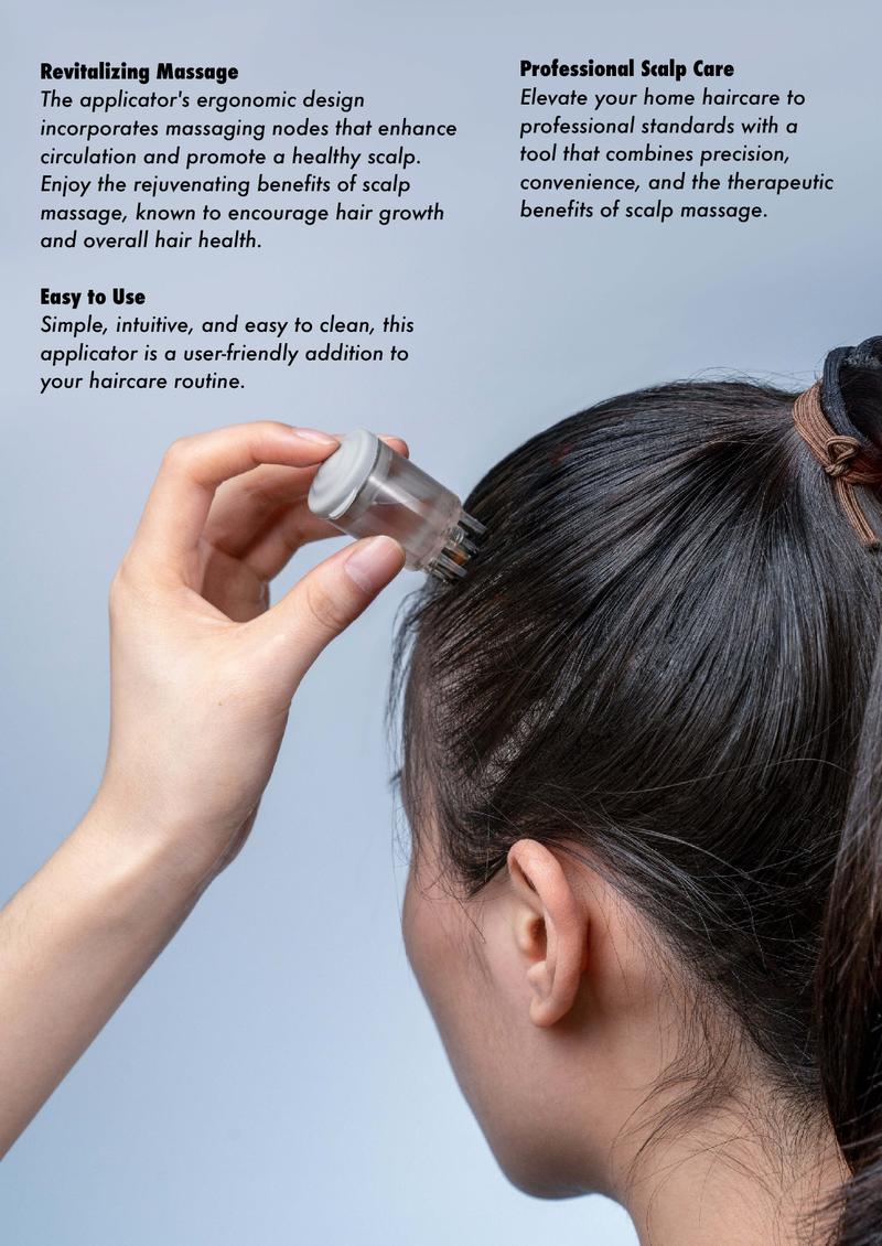 Product Introduction of Refined Supply Scalp Applicator - Scalp Massaging and Serum/Oil Vessel 1