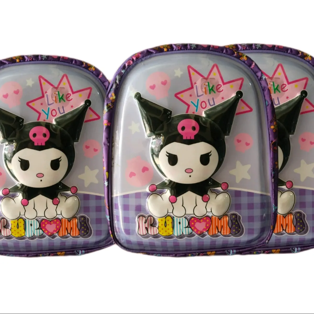Tas Anak Karakter Timbul LED Sensitif untuk Anak Paud-TK Fashion
