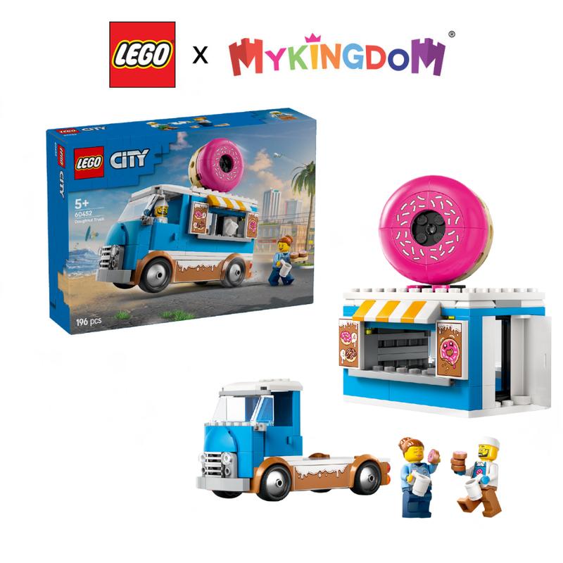 Đồ Chơi Lắp Ráp Xe Bánh Donut Di Động LEGO CITY 60452 (196 chi tiết)