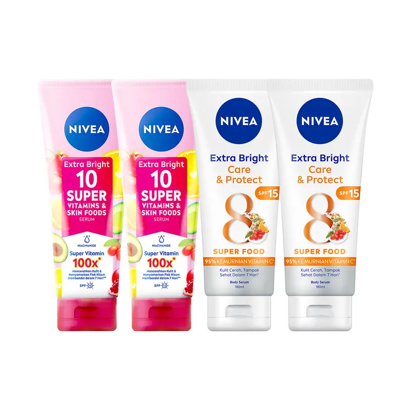 [BEST DEAL!] NIVEA Body-Extra Bright 10 Super Vitamins & Care Protect 1