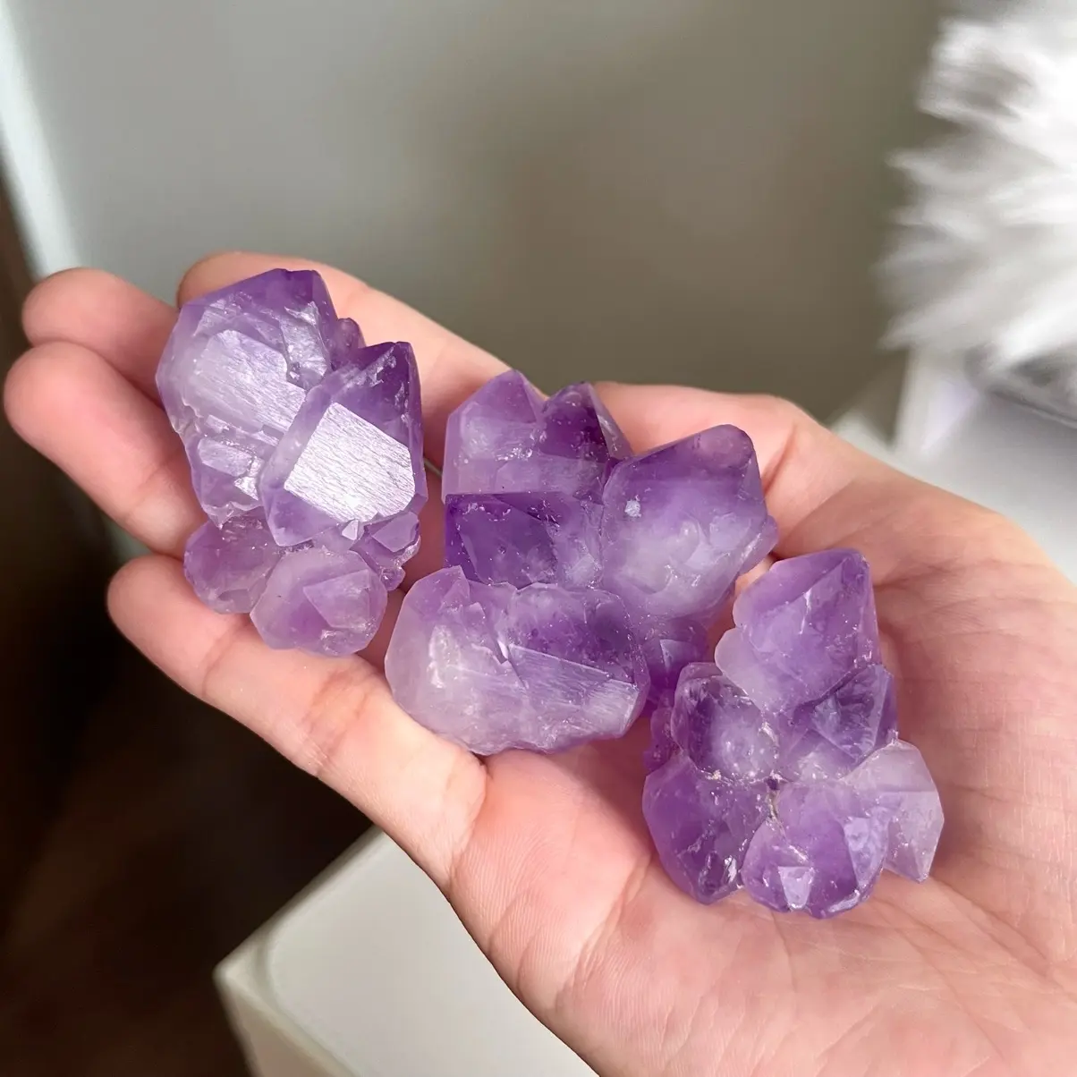 [BYU CRYSTALS] Raw Amethyst Flower