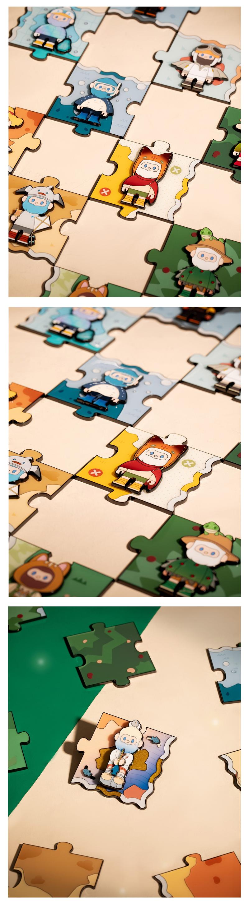 Product Introduction of Finding Unicorn Farmer Bob Encounter in the Wild Badge Blind Box Series 5