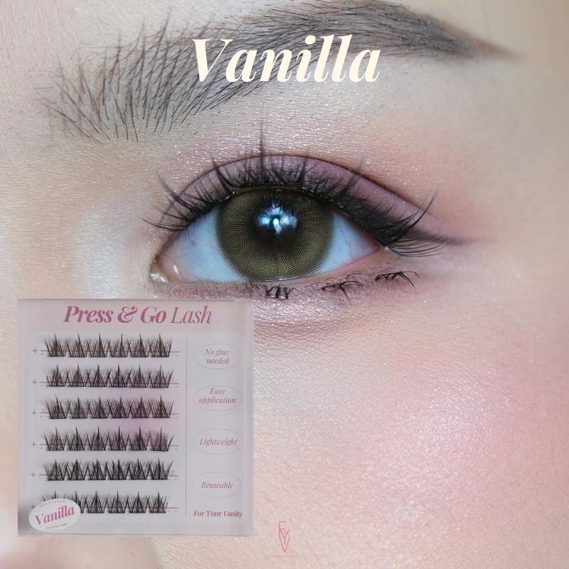 Product Introduction of Press&Go Lash For Your Vanity Bulumata/Eyelash Individual/ bulu mata tanpa lem cluster lashes 4