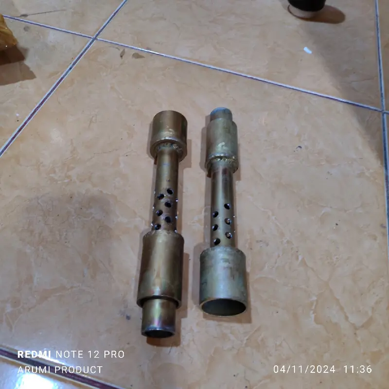 saringan kenalpot rx king suara pedes bahan besi tebal Motorcycle 3