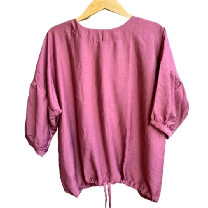 ATASAN BLOUSE WANITA KERUT BAWAH CASUAL FASHION MODEL TERBARU LEBARAN 2024 SIZE M/L/XL/XXL 5