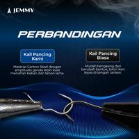Gambar JEMMY Kail Pancing S Shape Otomatis Flip Hook Carbon Steel Super Tajam Anti Karat Kuat untuk Predator Fishing Anti Mocel Isi 10 Pcs (Dengan lubang) KUP020 - 12# dari JEMMY Indonesia Kota Administrasi Jakarta Barat 4 Tokopedia