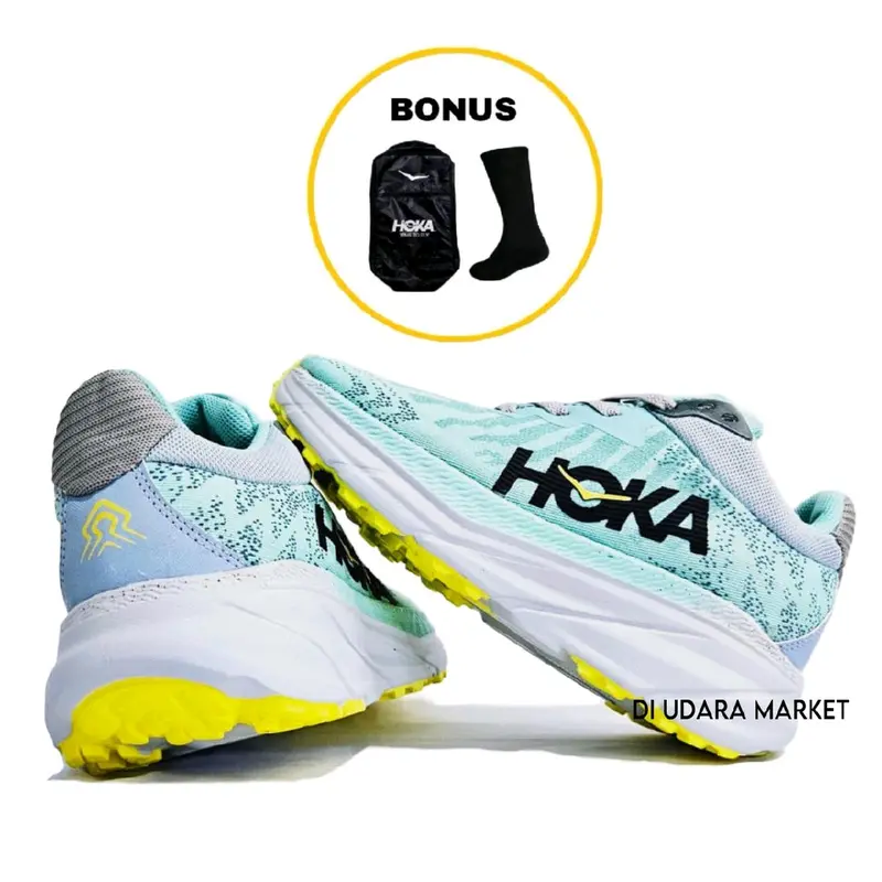 Sepatu Lari Hoka Challenger ATR 7 Sepatu Running Uniseks Sepatu Olahraga Wanita Dan Pria Sepatu Jogging Outdoor 6