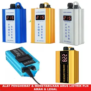 ALAT PENGHEMAT LISTRIK RUMAH, GEDUNG dan KANTOR 5% HINGGA 40% & MENSTABILKAN ARUS LISTRIK PLN Penghemat Peralatan Rumah Tangga dengan Efektivitas Tinggi Peralatan Hemat Energi Cerdas Hemat Listrik