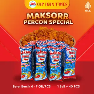 [RENTENGAN] Maksorr Percon Special Cap Ikan Tawes 1 Ball (isi 40 pcs)