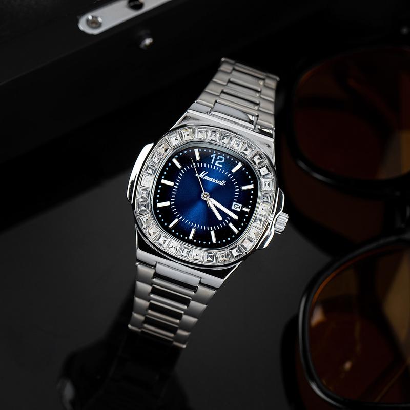 Đồng hồ nam Mmasseti chính hãng khóa bấm thông minh chống nước tốt-N290