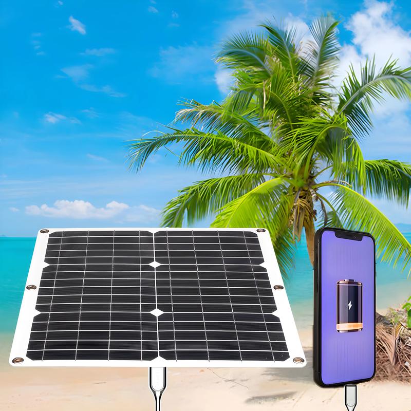 Product Introduction of Solar Panel Dual USB Ports 5V - High Efficiency Outdoor Emergency Charging for Mobile Phones, Perfect for Camping and Emergency Power Supply, Portable Solar Charger Pane 29
