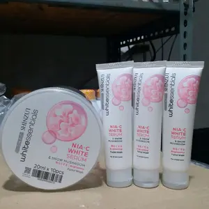 3PCS - SHINZUI FACIAL WASH 20ml Whitessentials mengandung Nia C White Serum X3pcs