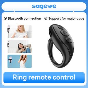 Cincin Bluetooth Pintar, Alat Berguna Tiktok, dengan Kawalan Jauh SWE, Jam Tangan Tiktok / Jam Tangan, Siri TV, Jam Tangan Putaran Halaman Novel / Komik, Selfie Tanpa Wayar / Dalam Sync, Tersedia dalam Warna Merah Jambu, Hitam dan Putih, Jualan Kilat