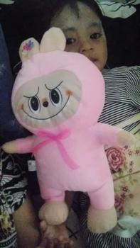 Product Review of LABUBU BONEKA VIRAL JUMBO 35CM Dolls Toys oddbods  labubu from ،**️ 0