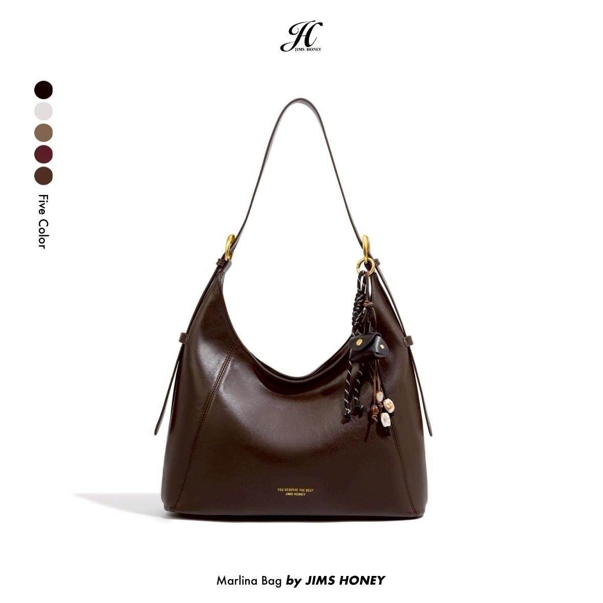JIMS HONEY MARLINA BAG  Tas Selempang dan Hand Bag Wanita Slingbag Cewek Jimshoney Trendy Elegan Kulit