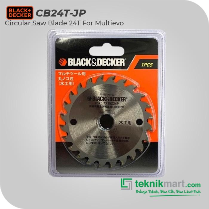 Gambar Black+Decker Circular Saw Blade 24T CB24T For Multi Evo dari Teknikmart Kota Administrasi Jakarta Barat Tokopedia