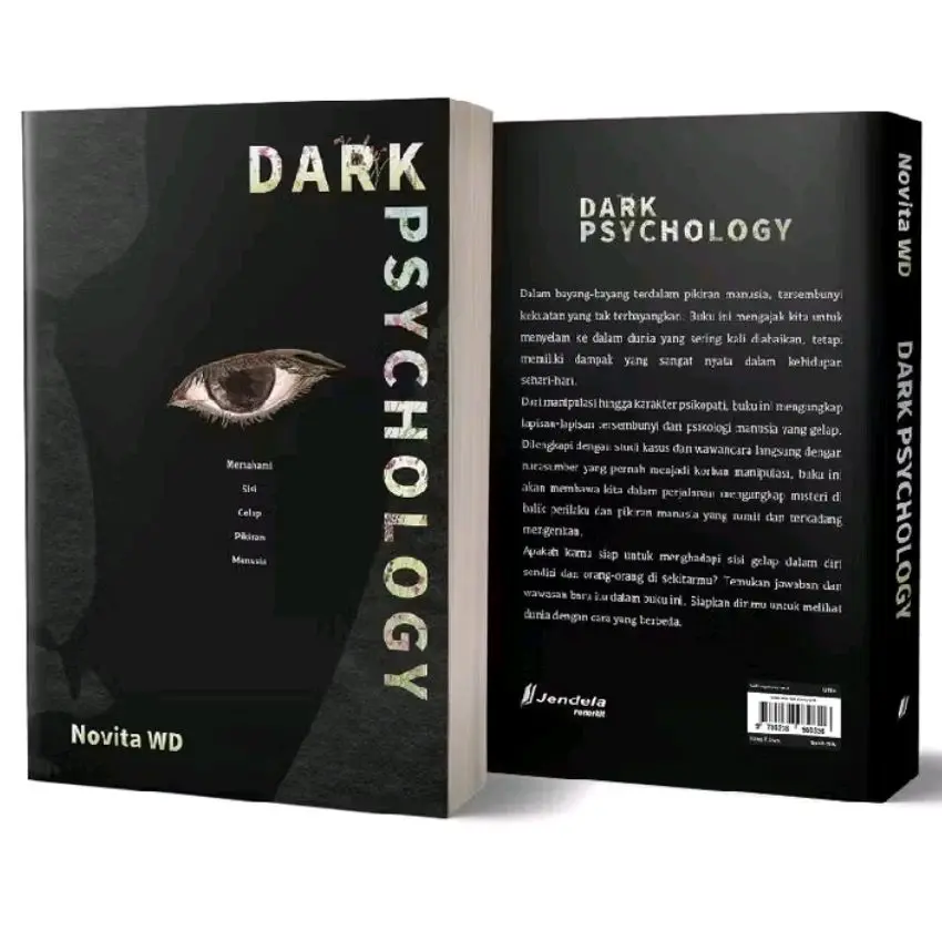 TERLARIS BUKU PSIKOLOGI MOTIVASI DARK PSYCHOLOGY novita wd