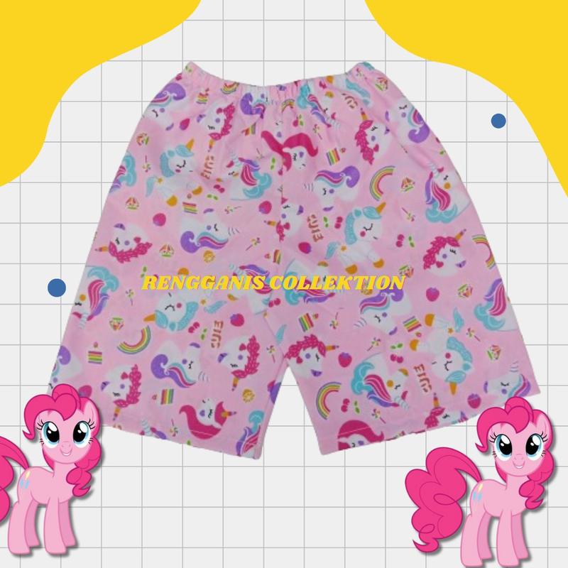 Rengganis celana pendek  anak laki laki dan perempuan/ celana kolor cewek dam cowok usia 1-6 tahun | pilih motif 3