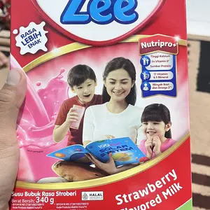 Zee Reguler Strawberry Milk 340gr